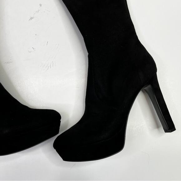 Nine West Gotcha over the knee boots black - 5 - Picture 3 of 11